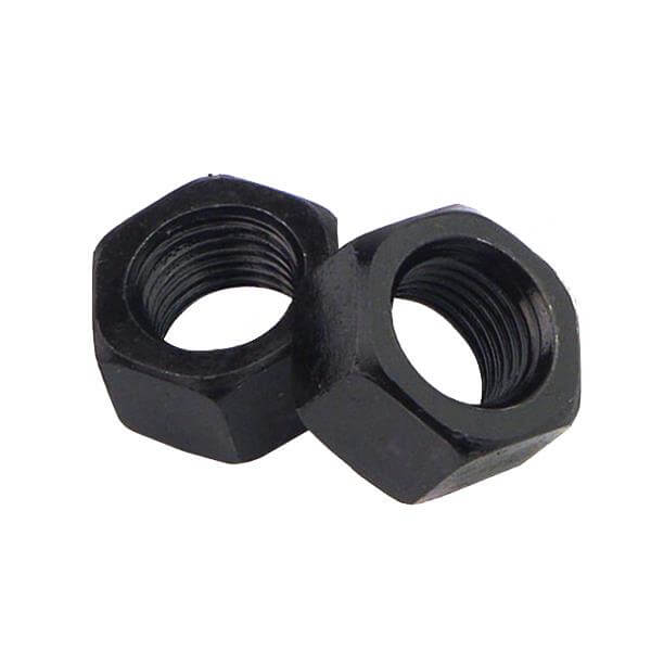 Black Oxide High Tensile Carbon Steel Hex Nut Pair - DIN 934 Class 8 Class 10 Nut - Handan Factory Supplier | YiHao Fastener