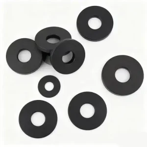 Black Oxide High Strength Carbon Steel Flat Washer Group View - DIN 125 ISO 7089 ASTM F436 Washer - Direct Factory Supply from Handan China | YiHao Fastener