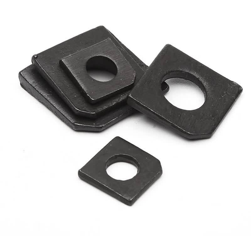 Black Oxide Carbon Steel Heavy Duty Square Plate Washer Sizes View - DIN 436 Structural Washer - Handan Factory Supplier | YiHao Fastener