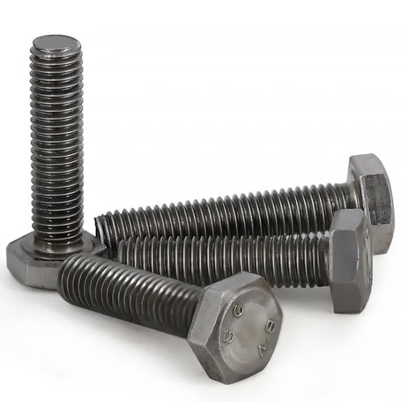 Class 4.8 Carbon Steel Hex Bolt Thread Details - DIN 933 Full Thread Fastener - Handan Factory Supplier | YiHao Fastener