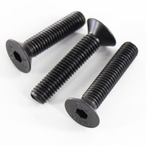 Grade 10.9 Countersunk Socket Head Cap Screw Main View - DIN 7991 ISO 10642 Black Oxide Alloy Steel - Direct Factory Supply from Handan China | YiHao Fastener