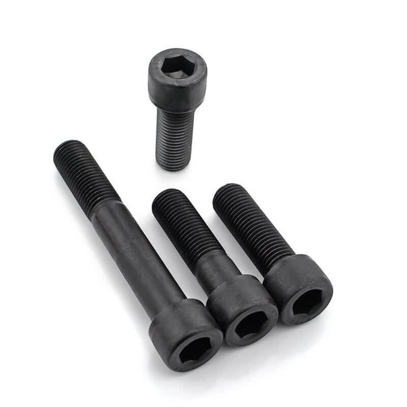 Grade 12.9 Hex Socket Head Cap Screw Main View - DIN 912 ISO 4762 Black Oxide Alloy Steel - Direct Factory Supply from Handan China | YiHao Fastener