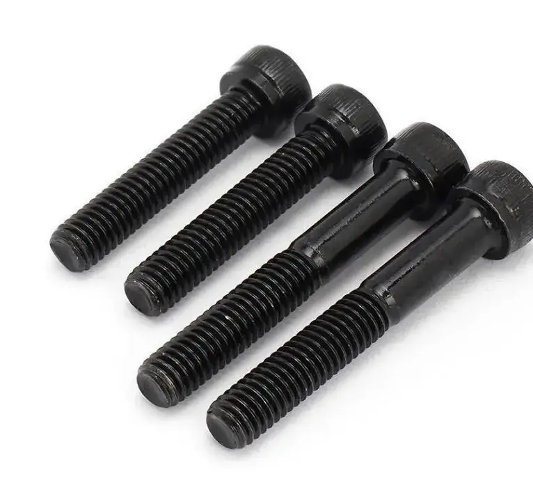 Grade 8.8 12.9 Hex Socket Head Cap Screw Thread and Shank Details - DIN 912 Allen Bolt - Handan Factory Supplier | YiHao Fastener