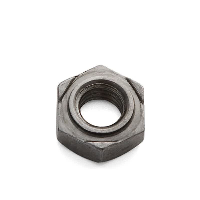 Class 4 Carbon Steel Hexagon Weld Nut with Pilot Ring Top View - DIN 929 Spot Welding Nut - Direct Factory Supply from Handan China | YiHao Fastener