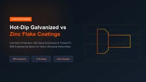 Hot-Dip Galvanized Bolts vs Zinc Flake Coatings: B2B Engineering Guide