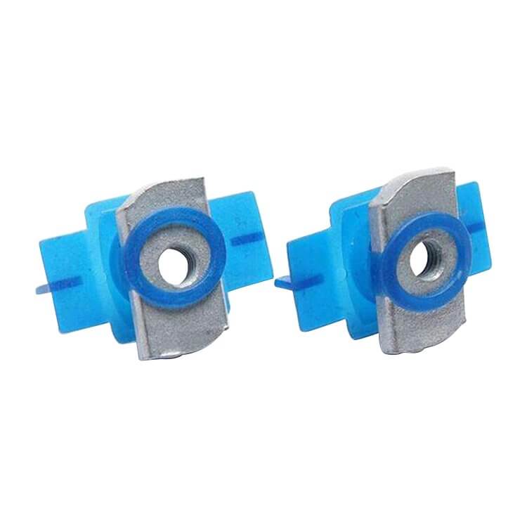 Plastic Wing Channel Nut Top and Bottom Details - Zinc Plated Strut Channel Nut for C Channel - Handan Factory Supplier | YiHao Fastener
