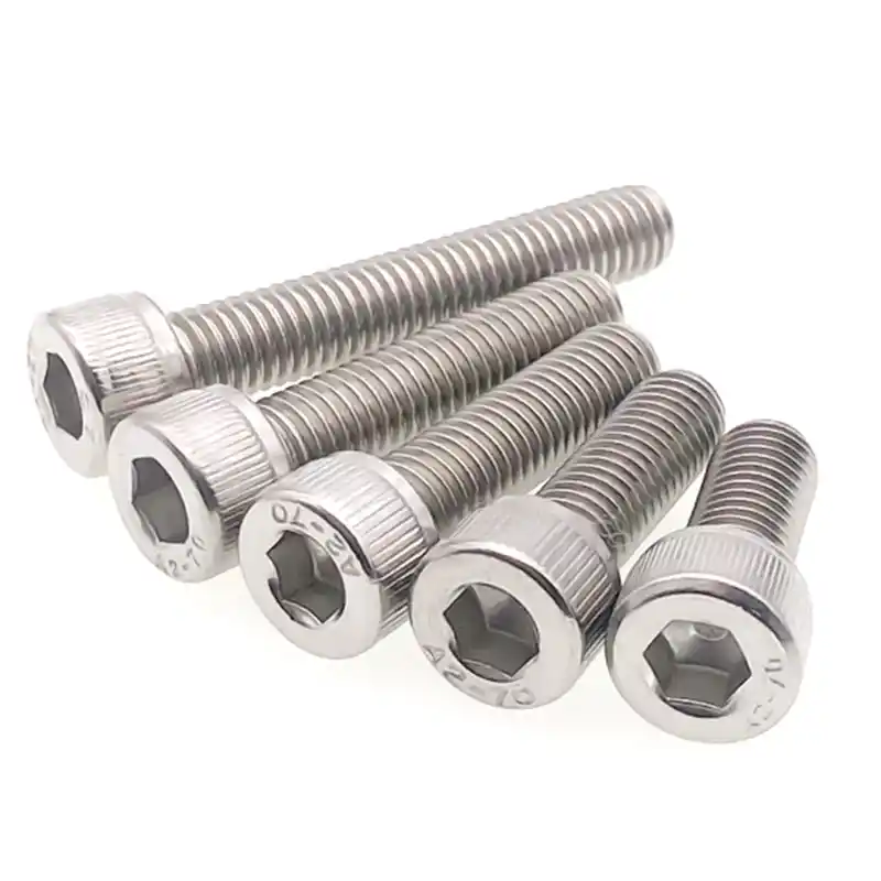Stainless Steel Socket Head Cap Screw A2-70 Head Stamp View - DIN 912 ISO 4762 SS304 Allen Bolt - Direct Factory Supply from Handan China | YiHao Fastener
