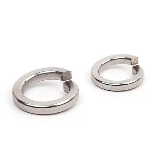 Stainless Steel SS304 SS316 Spring Lock Washer Pair View - DIN 127B Anti Loose Split Washer - Handan Factory Supplier | YiHao Fastener