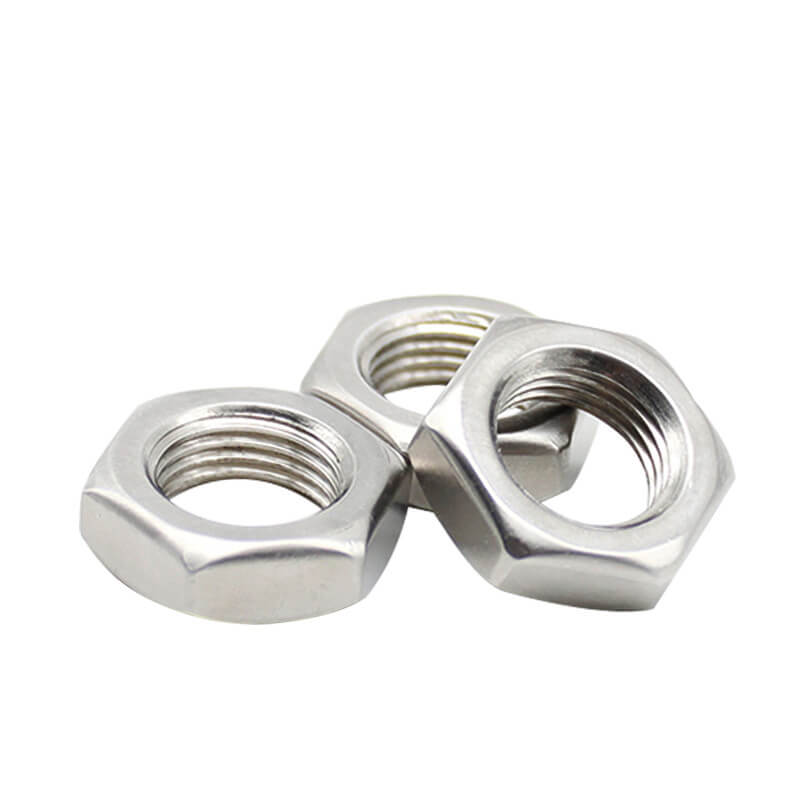 Stainless Steel SS304 SS316 Thin Hex Jam Nut Group View - DIN 439 ISO 4035 Corrosion Resistant Jam Nut - Handan Factory Supplier | YiHao Fastener