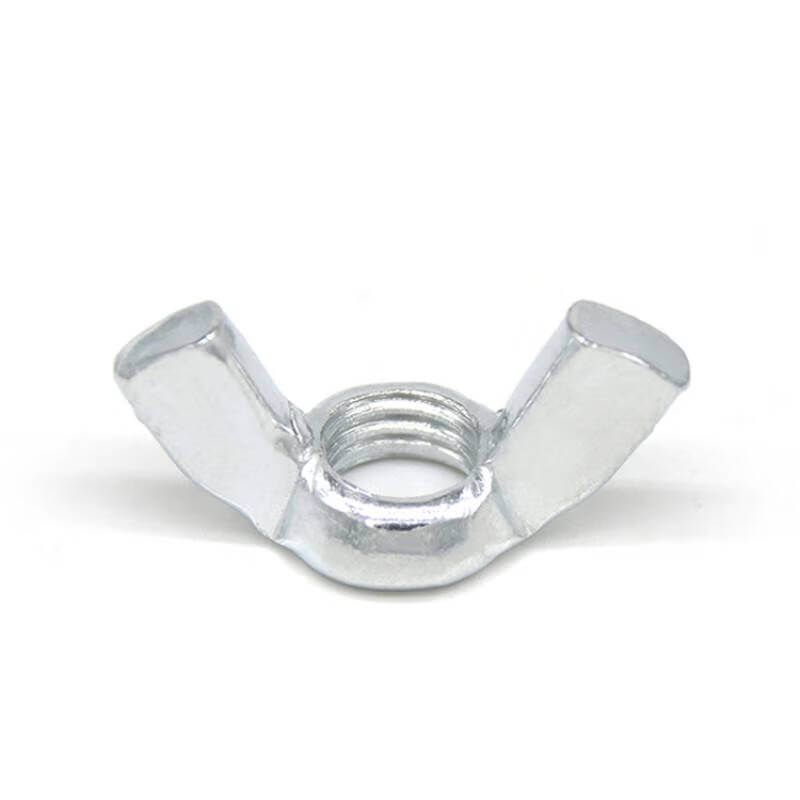 Zinc Plated Carbon Steel Wing Nut Butterfly Nut Detail View - DIN 315 Class 4 Electro Galvanized Nut - Handan Factory Supplier | YiHao Fastener