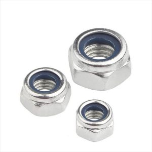 Class 4 Zinc Plated Nylon Insert Lock Nut Top View - DIN 985 ISO 7040 Blue Nylon Nyloc Nut - Direct Factory Supply from Handan China | YiHao Fastener