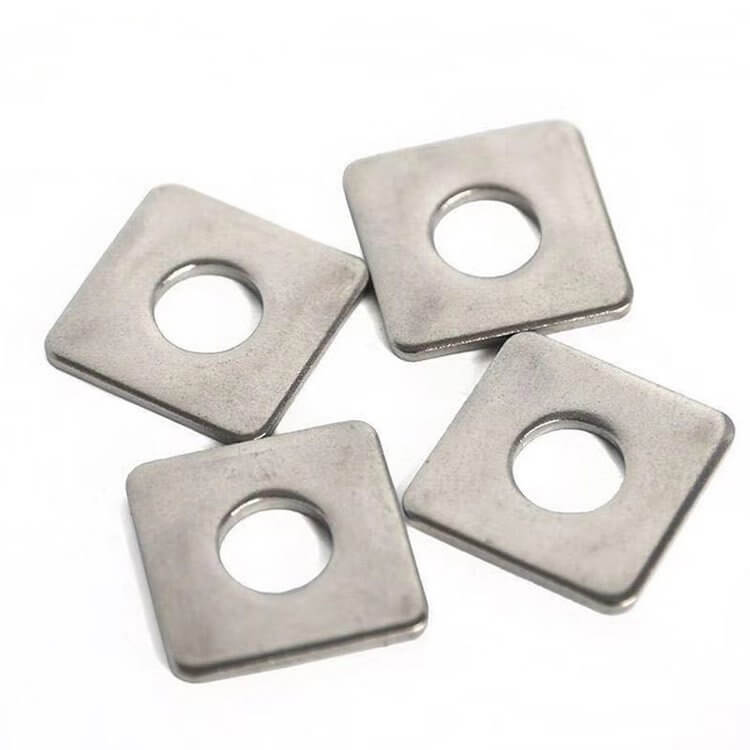 Zinc Plated Carbon Steel Square Plate Washer Group View - DIN 436 Square Flat Washer - Direct Factory Supply from Handan China | YiHao Fastener
