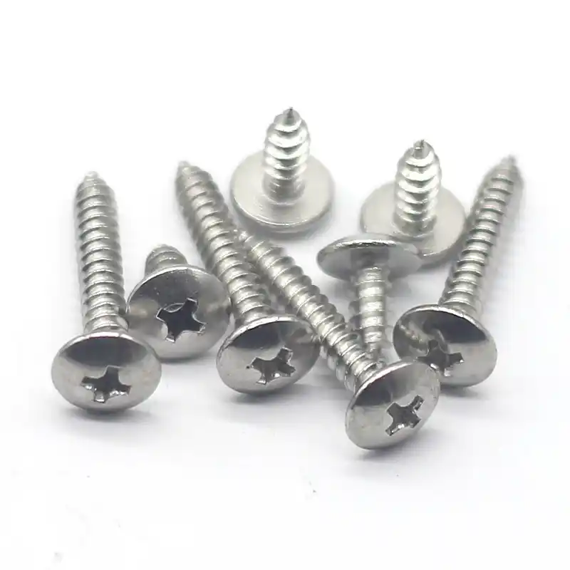 Carbon Steel Zinc Plated Large Truss Wafer Head Self Tapping Screw Group View - DIN 968 Fastener - Handan Factory Supplier | YiHao Fastener